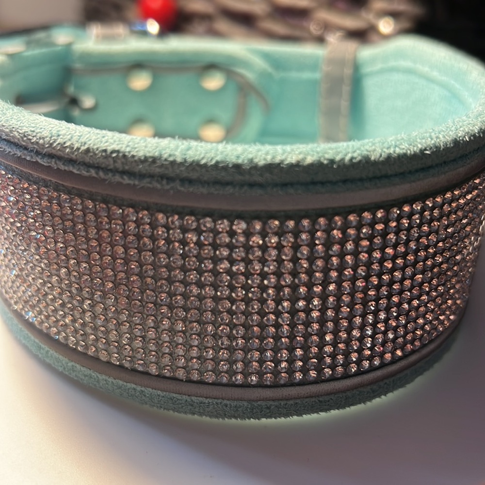 Bling rhinestones dog collar - Picture 8 of 8